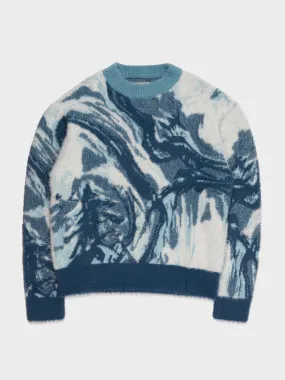 Abstract Landscape Sweater