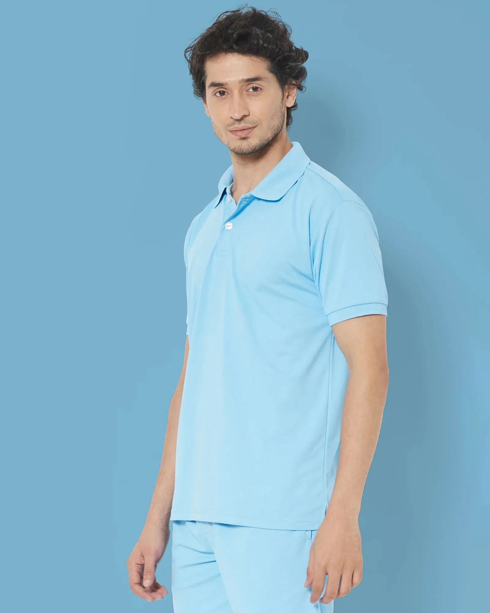 Active Polo : Pearl Blue