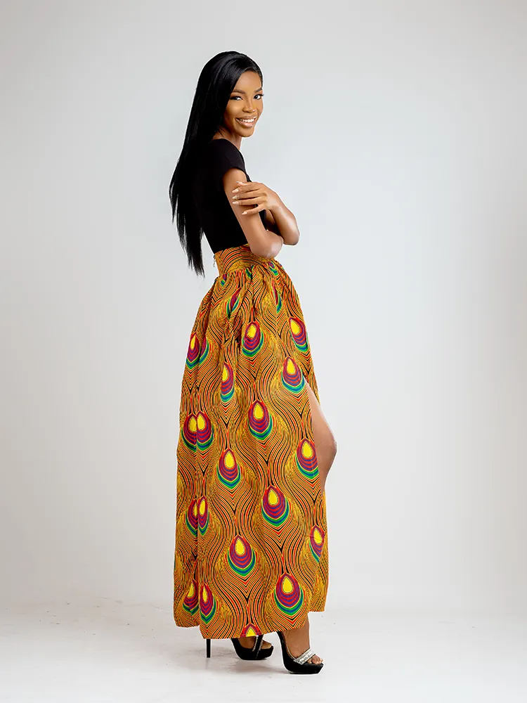 African Print Achol Maxi set