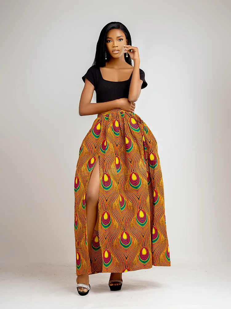 African Print Achol Maxi set