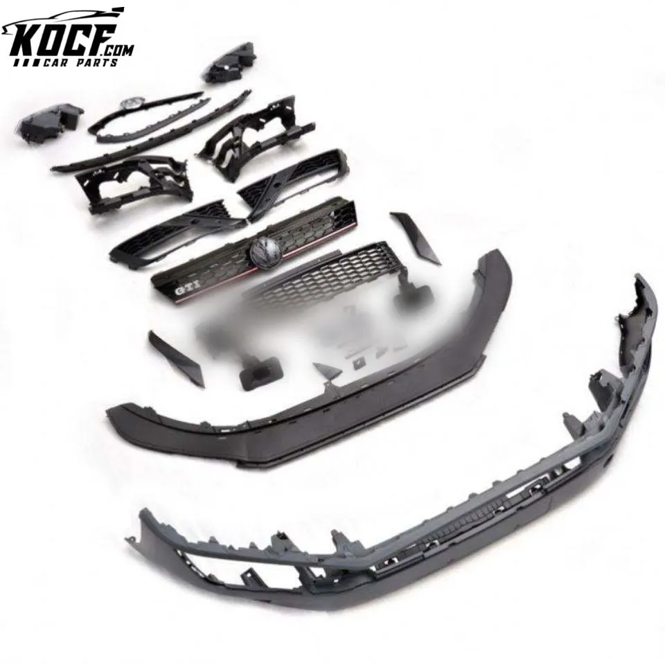 Aftermarket Custom carbon fiber Front body kit auto parts for VW POLO gtr 35