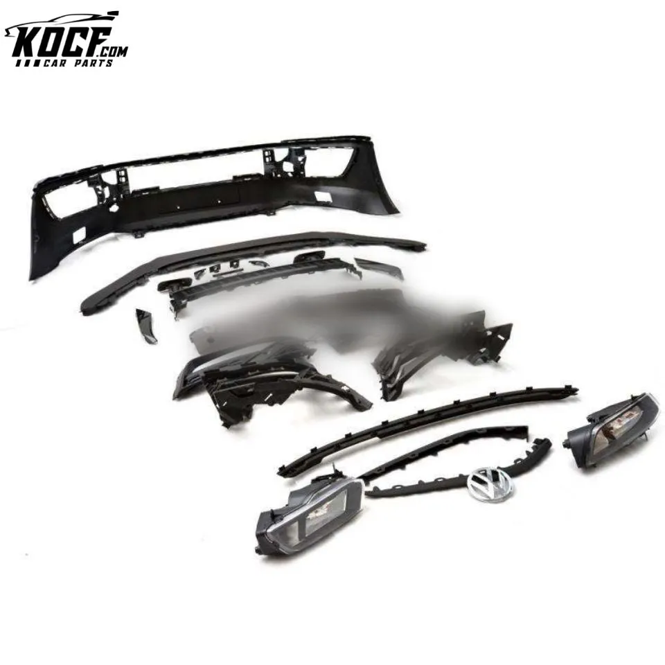 Aftermarket Custom carbon fiber Front body kit auto parts for VW POLO gtr 35