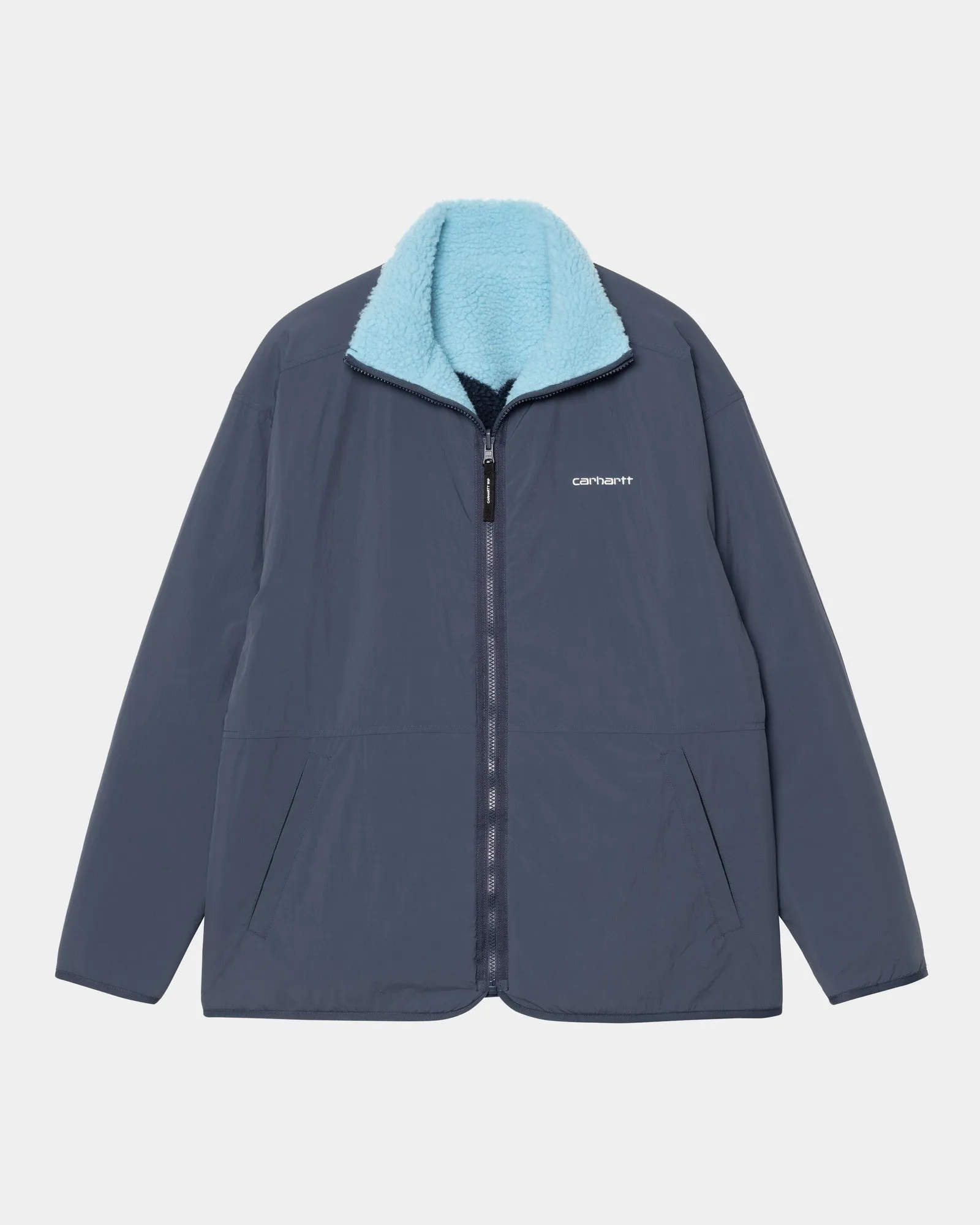 Amour Reversible Jacket | Air Blue / Blue