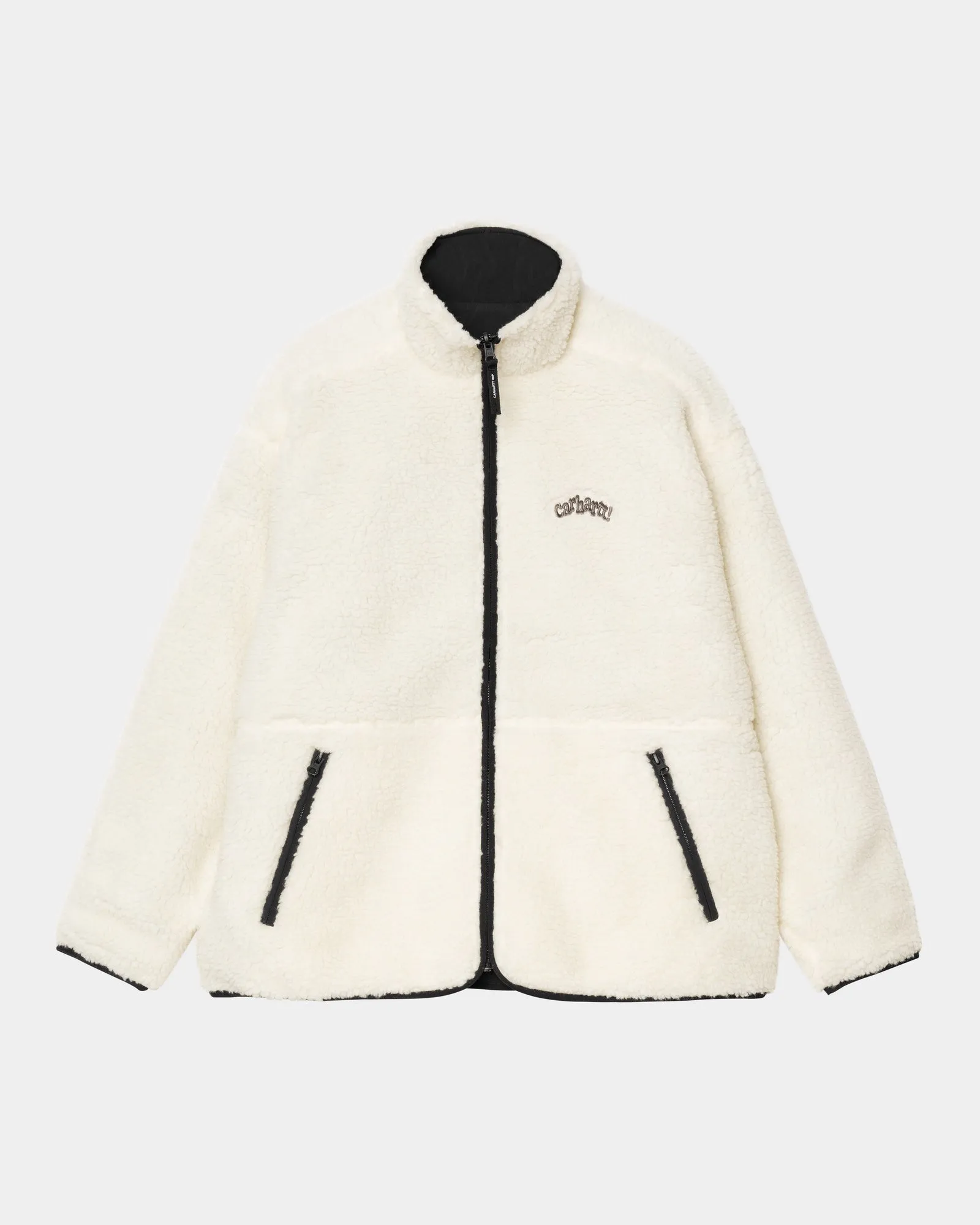 Amour Reversible Jacket | Cannoli Cream / Black