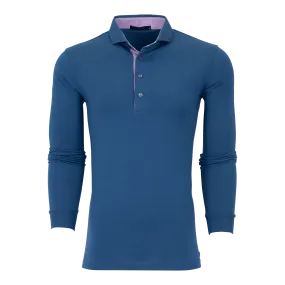 Apache Long Sleeve Polo (Fjord)