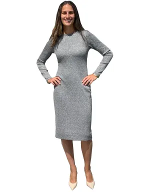 Baby'O Women's Lurex Knit Layering Shell Dress