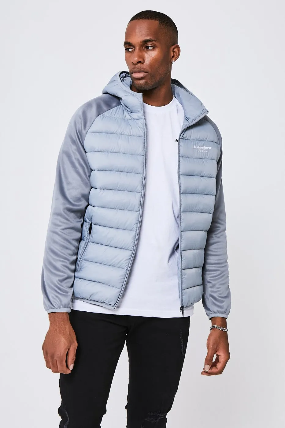 Baker Street Hoody Jacket - Dark Grey