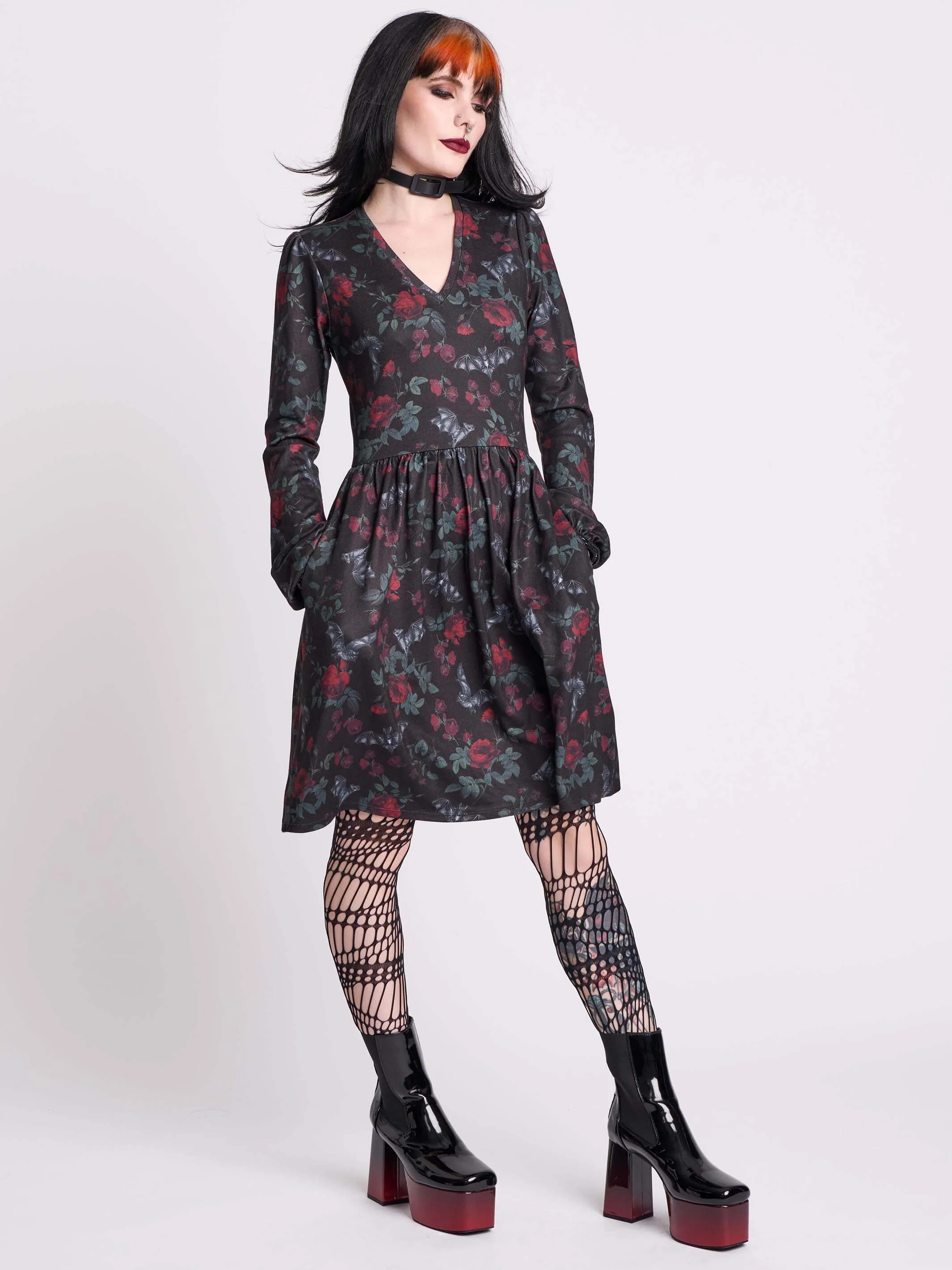 Bat's Roost Skater Dress