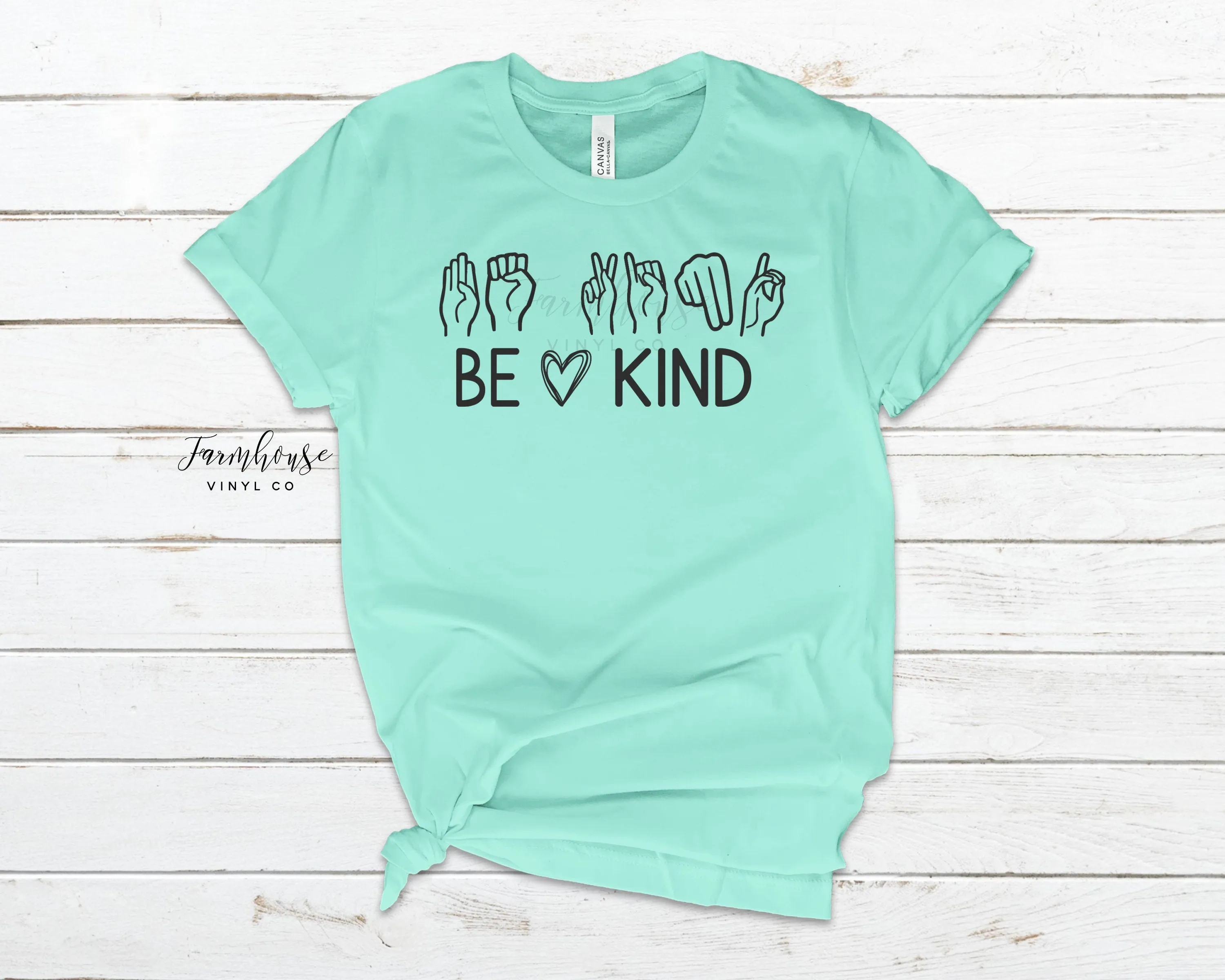 Be Kind ASL Shirt