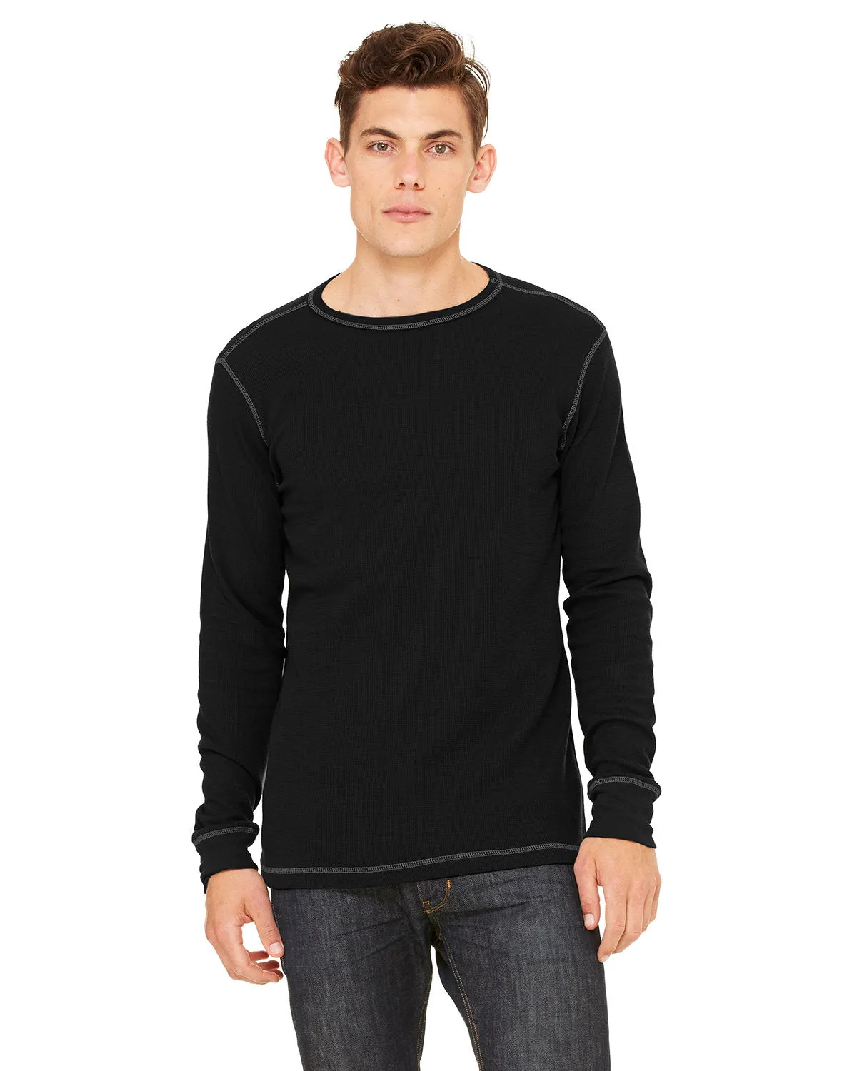 Bella   Canvas Men's Thermal Long-Sleeve T-Shirt