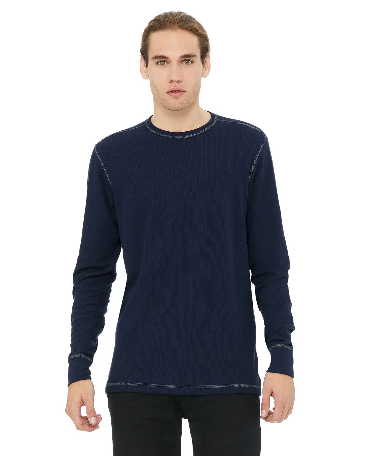 Bella   Canvas Men's Thermal Long-Sleeve T-Shirt