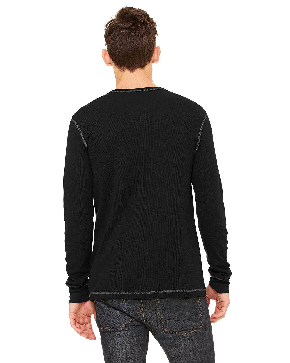 Bella   Canvas Men's Thermal Long-Sleeve T-Shirt