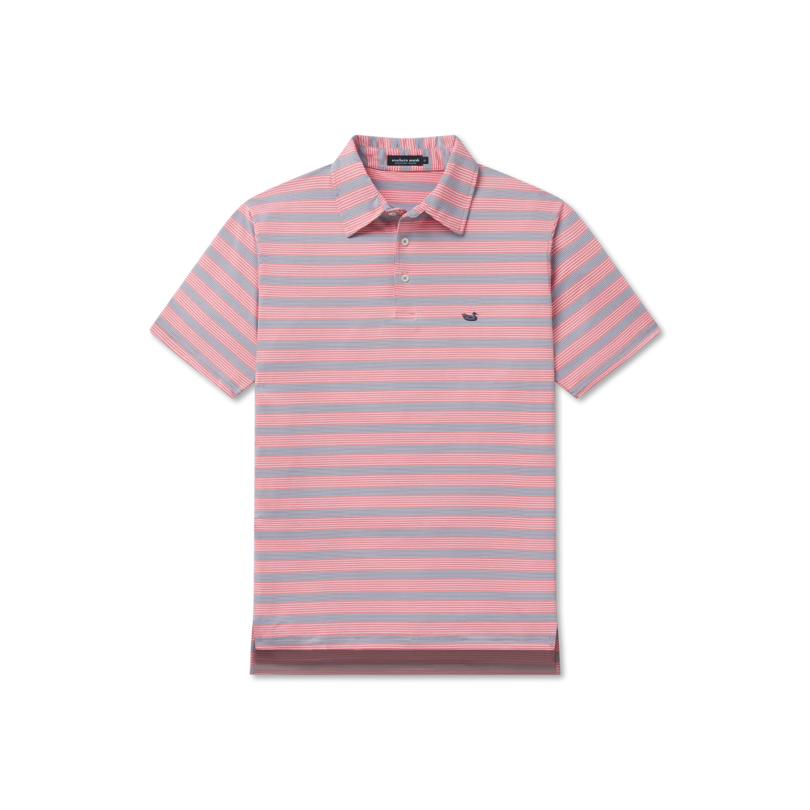 Bermuda Performance Polo - Pensacola Stripe