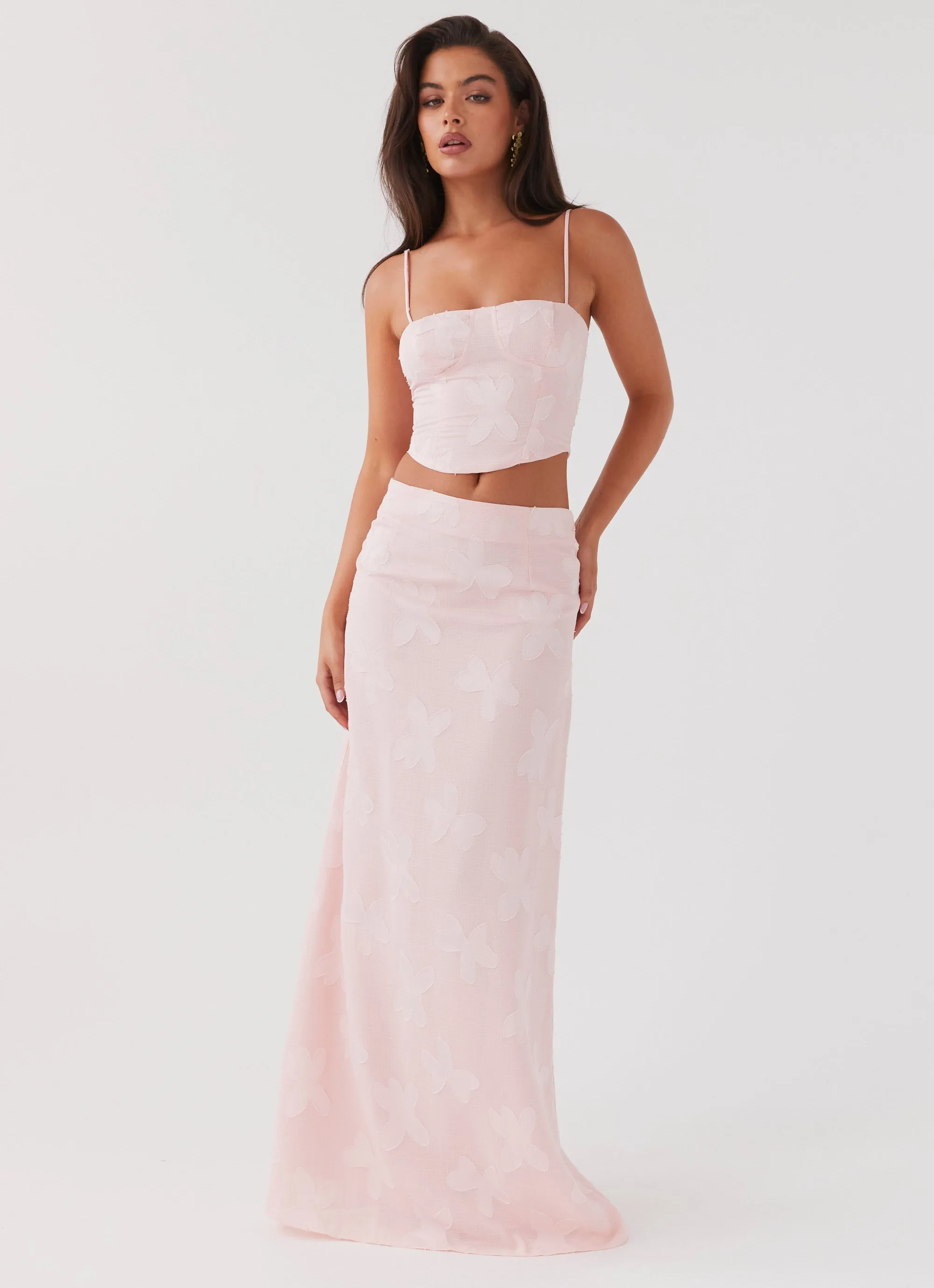 Best Love Maxi Skirt - Pink Petal