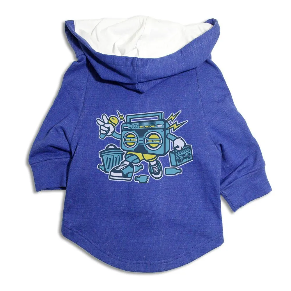 Boombox Cat Hoodie Jacket