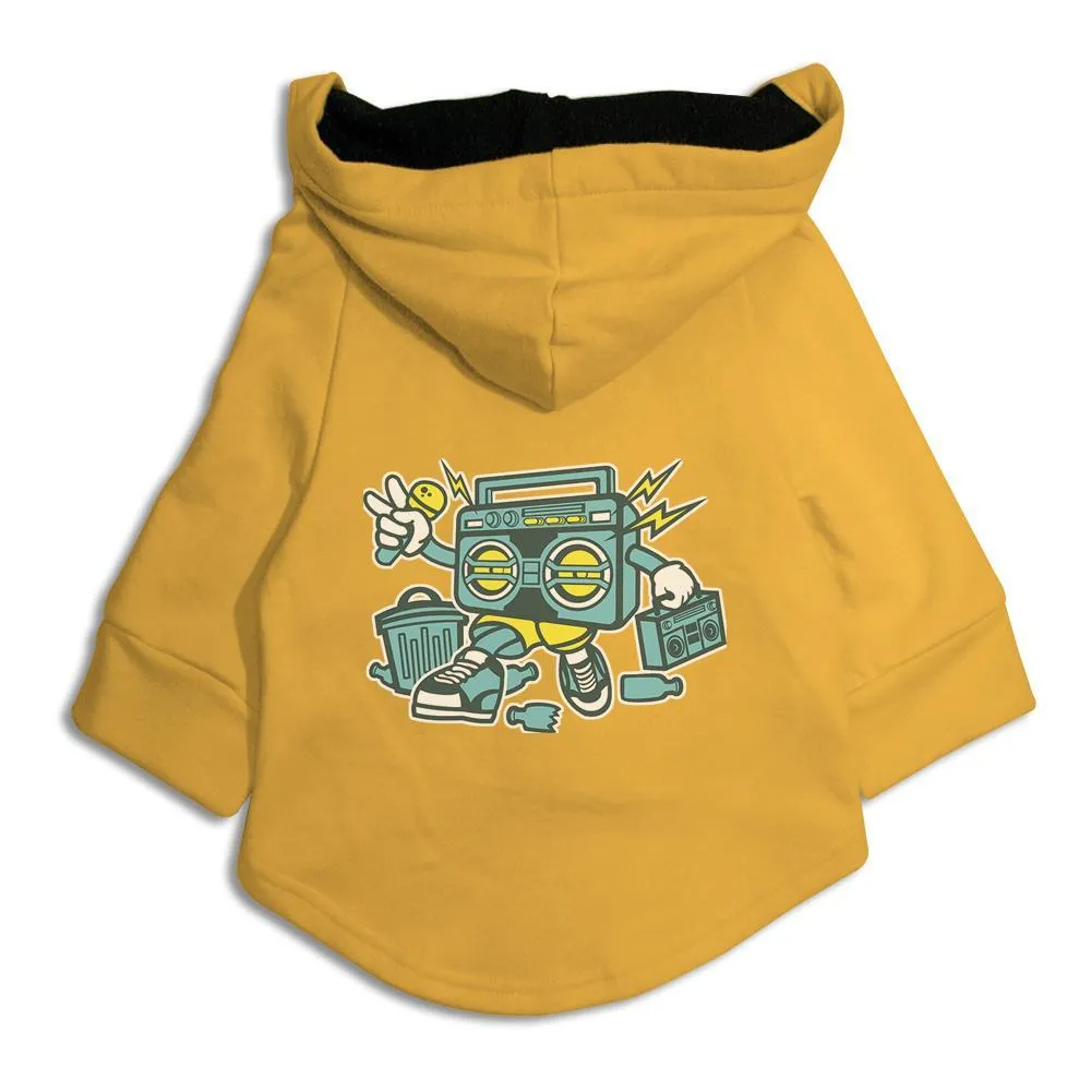 Boombox Cat Hoodie Jacket