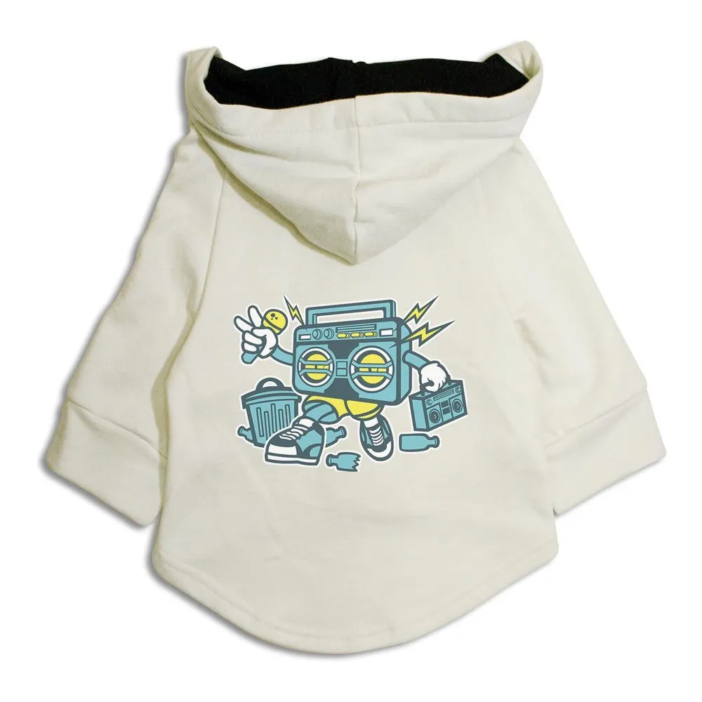 Boombox Cat Hoodie Jacket