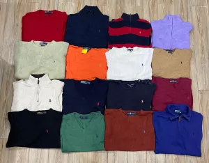 Branded Polo Ralph Lauren Sweaters - 23 Pieces