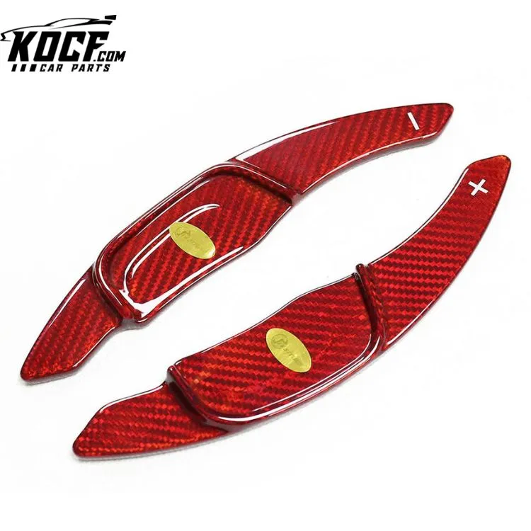 Carbon Fiber Paddle Shifters for Volkswagen Golf 7 R-Line Scirocco Sagitar POLO GTI Interior Steering Wheel Shift Extension