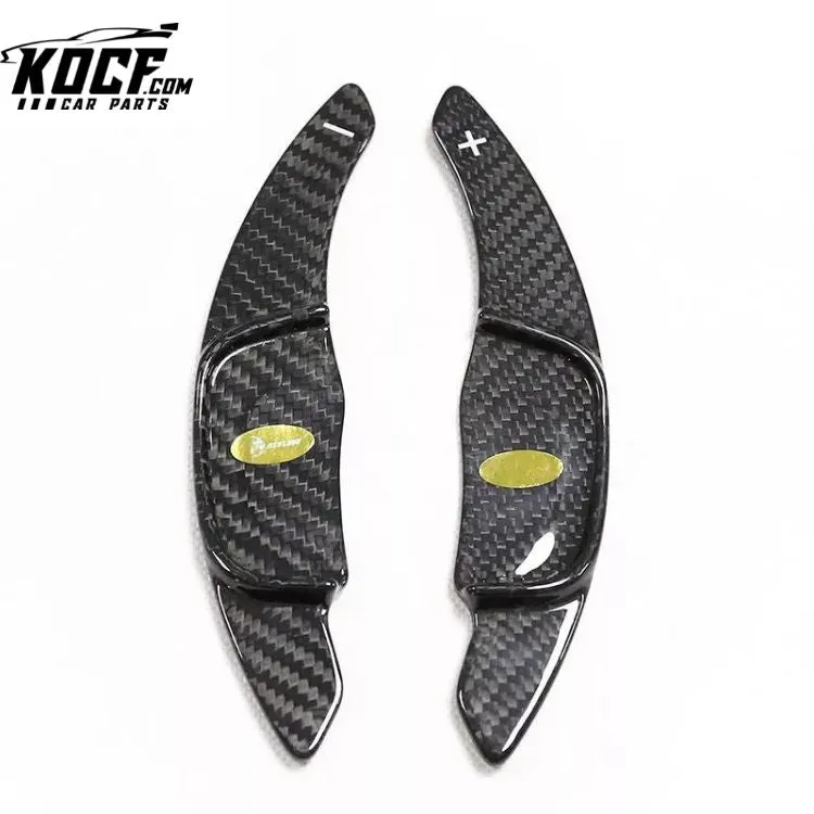 Carbon Fiber Paddle Shifters for Volkswagen Golf 7 R-Line Scirocco Sagitar POLO GTI Interior Steering Wheel Shift Extension