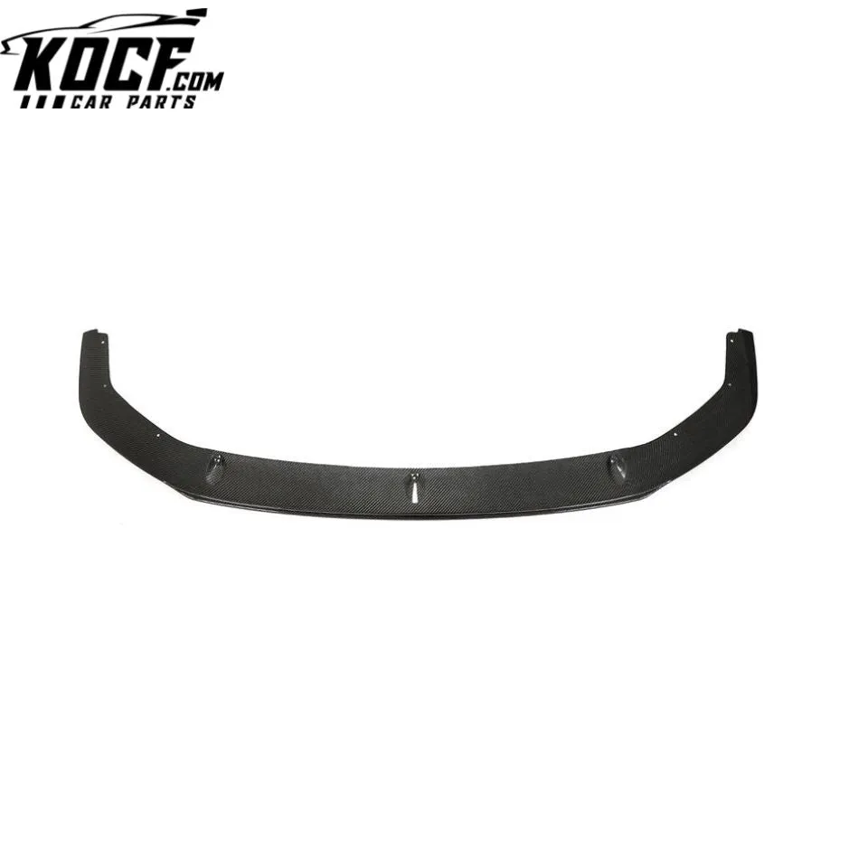 Carbon Fiber Polo 6 Front Lip Spoiler for VW POLO MK6 GTI Hatchback 4-Door 2017-2020