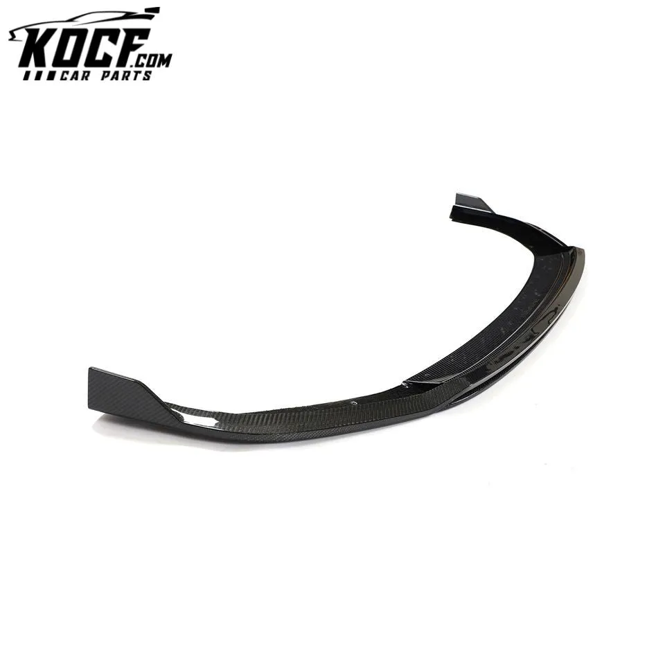 Carbon Fiber Polo 6 Front Lip Spoiler for VW POLO MK6 GTI Hatchback 4-Door 2017-2020