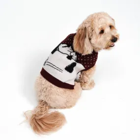 Cashmere Sledding Goat Dog Sweater