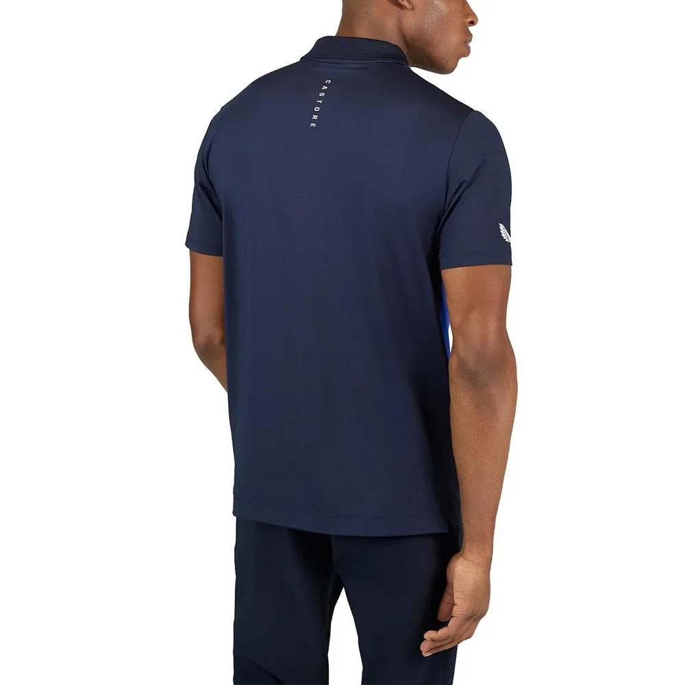 Castore Colourblock Golf Polo Shirt - Midnight Navy