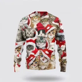 Cat Christmats Ugly Christmas Sweater For Men And Women, Best Gift For Christmas, Christmas Fashion Winter