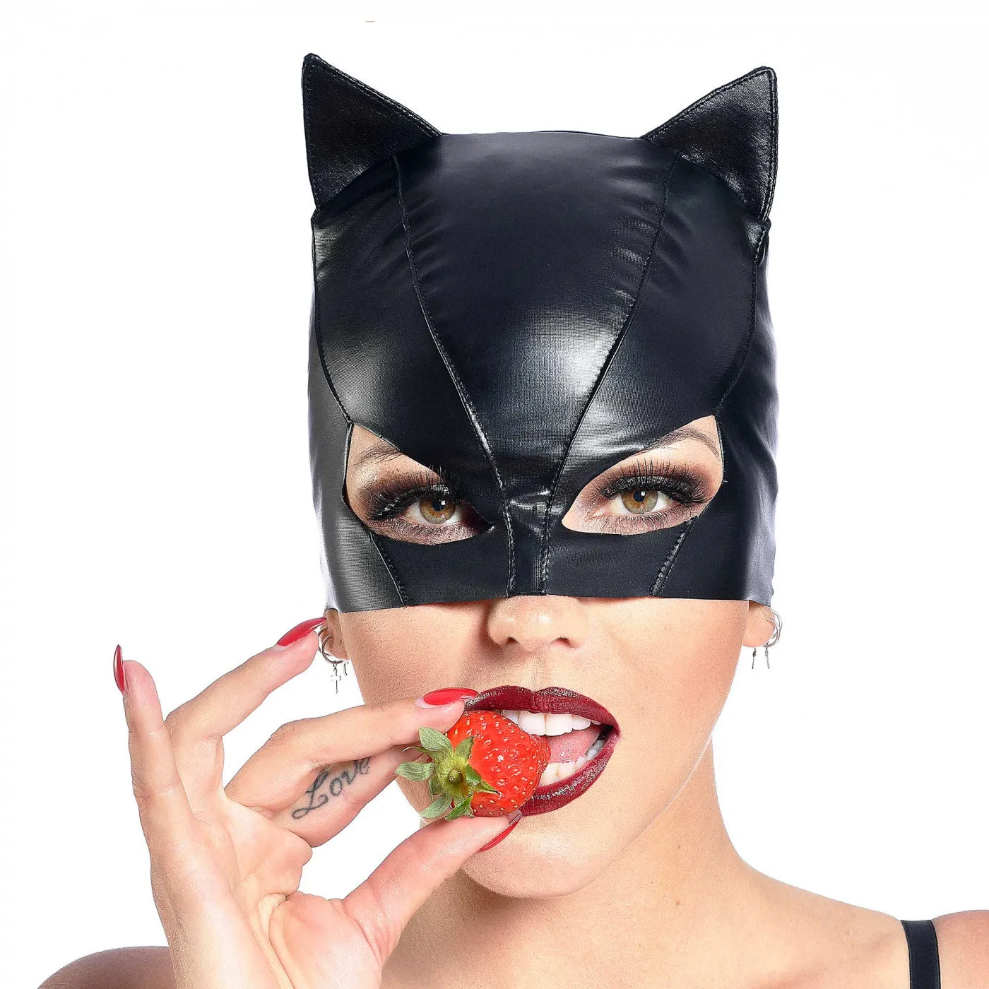 Cat Mask Vinyl,  Wetlook & Faux Leather by Patrice Catanzaro