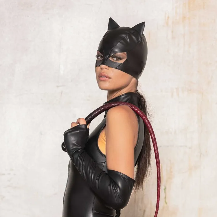 Cat Mask Vinyl,  Wetlook & Faux Leather by Patrice Catanzaro