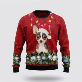 Chihuahua Christmas Beauty Ugly Ugly Christmas Sweater For Men And Women, Gift For Christmas, Best Winter Christmas Outfit