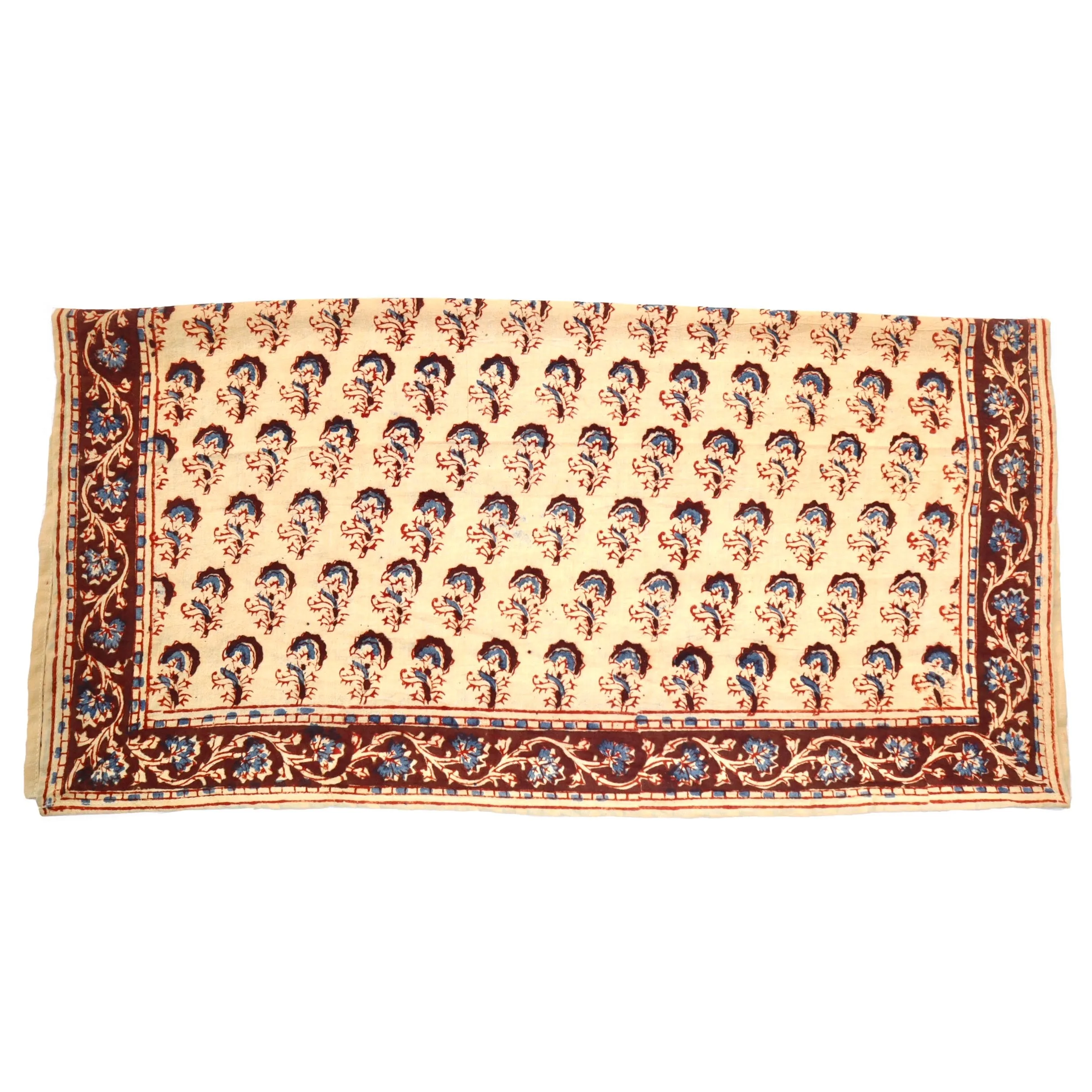 Copper Harvest - Kalamkari Cotton Bandana (KK1420)