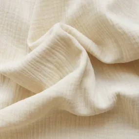 Cotton Double Gauze - Ivory