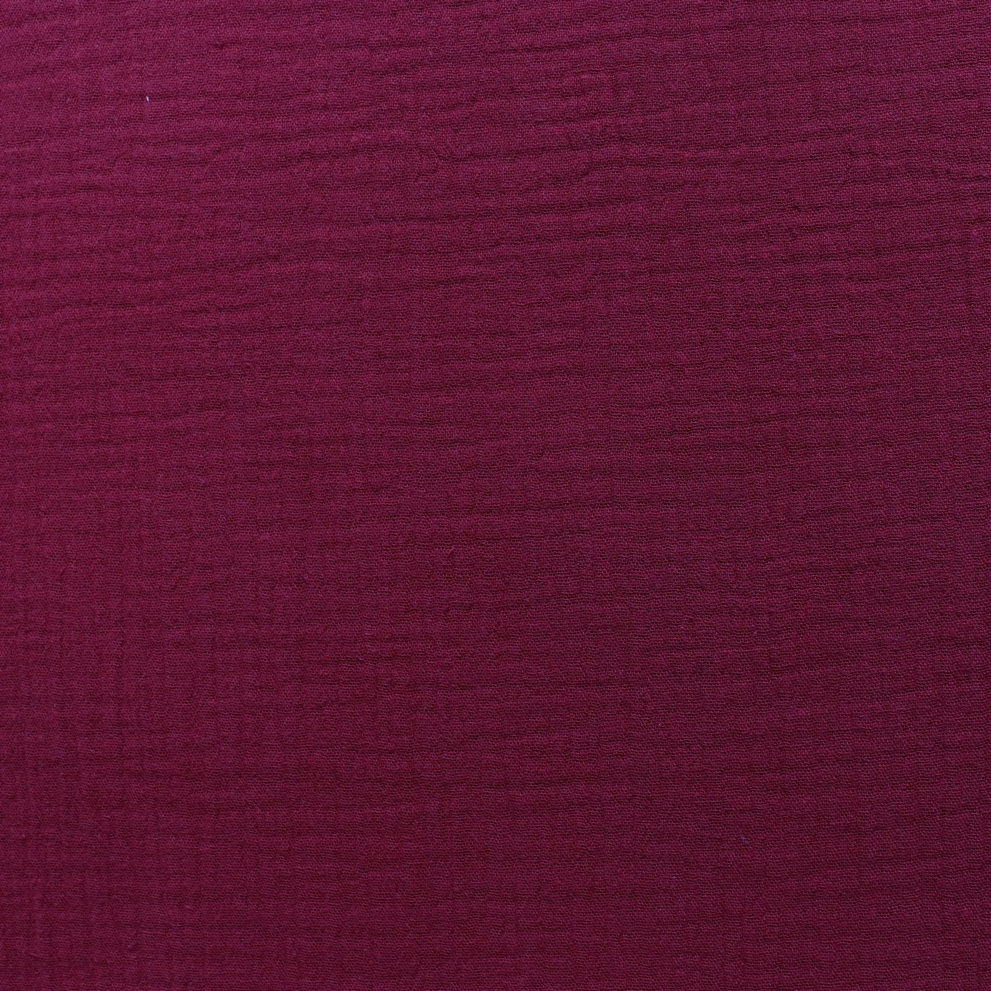 Cotton Double Gauze - Mulberry