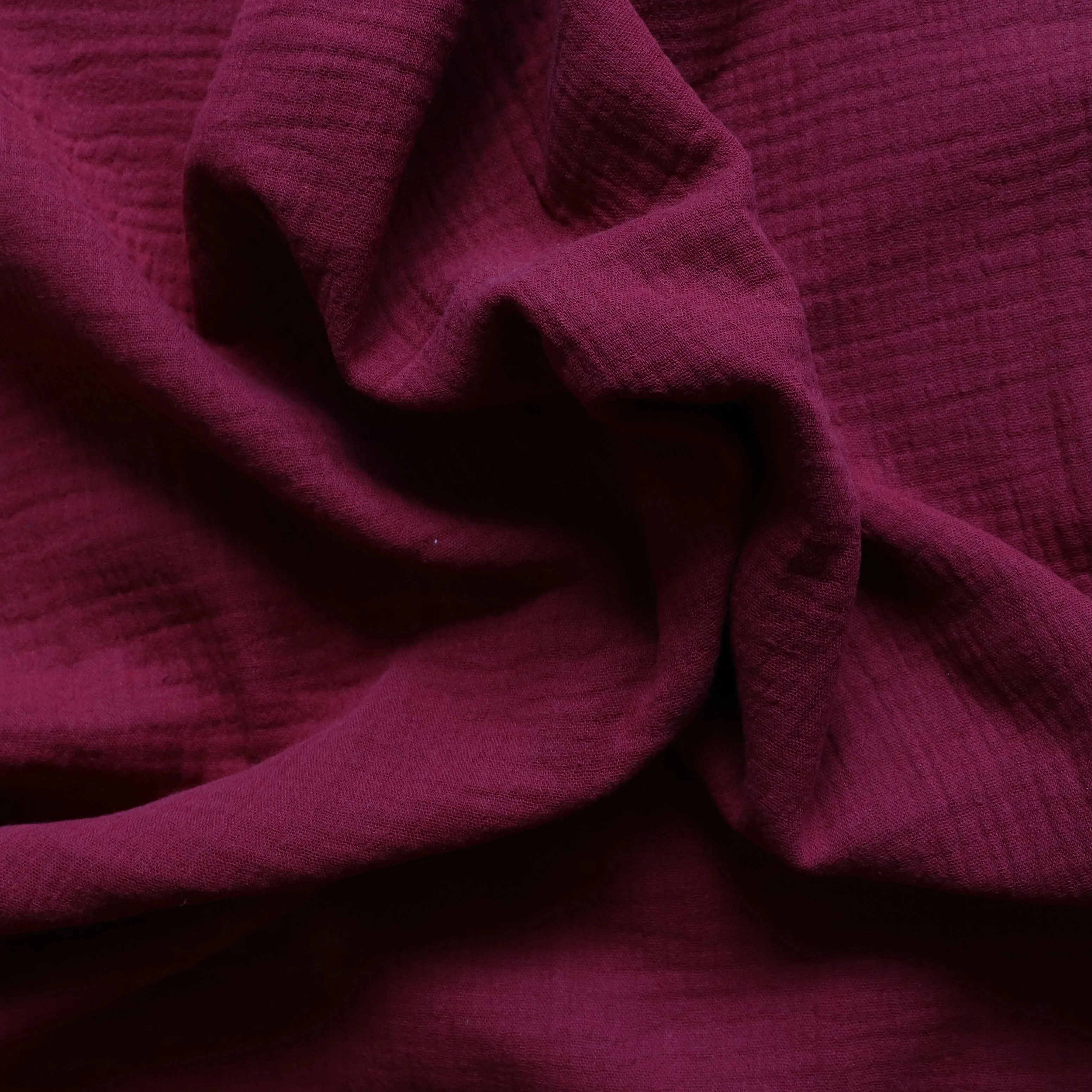 Cotton Double Gauze - Mulberry