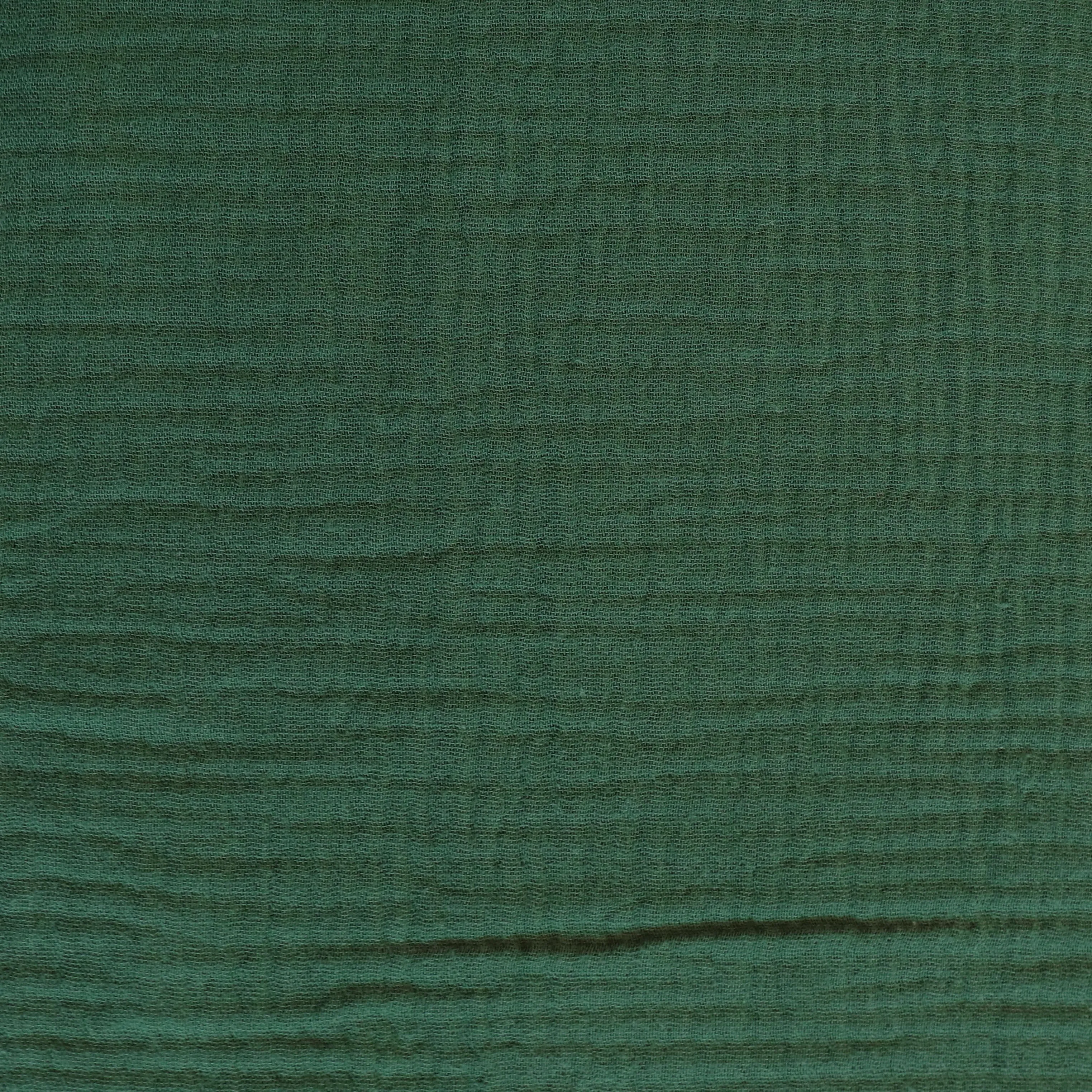 Cotton Double Gauze - Pine Green