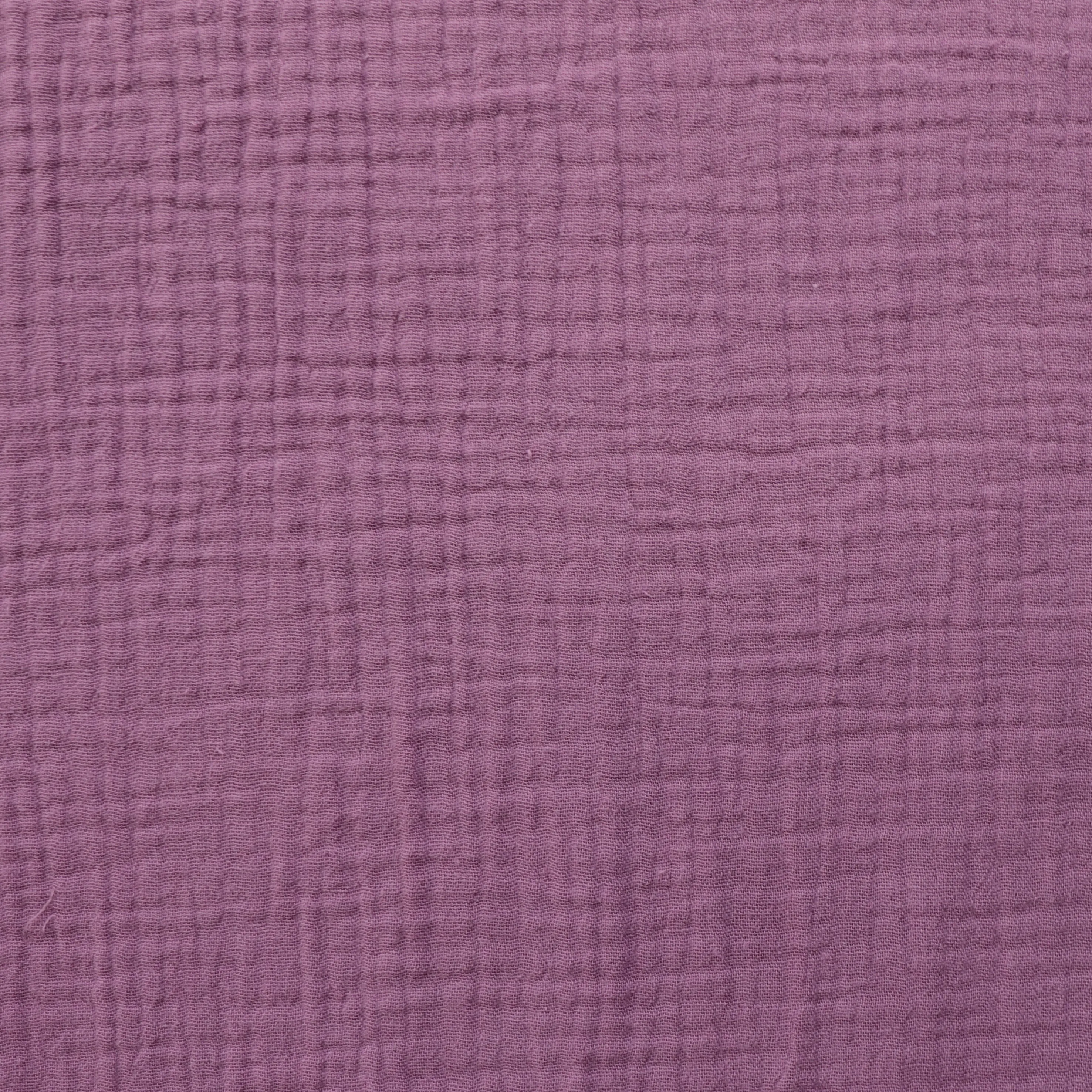 Cotton Double Gauze - Purple Mauve