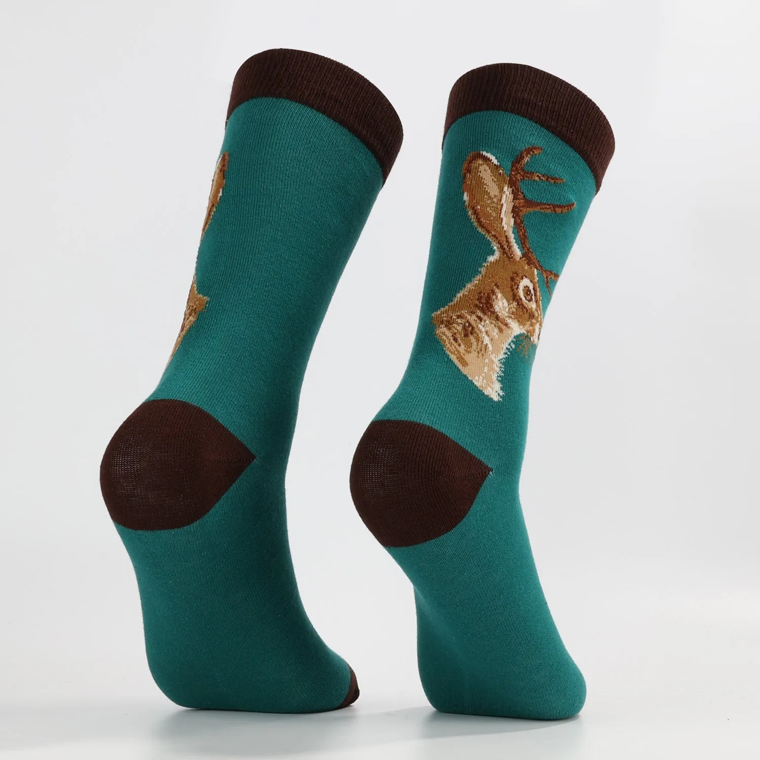 Cozy Antler Socks