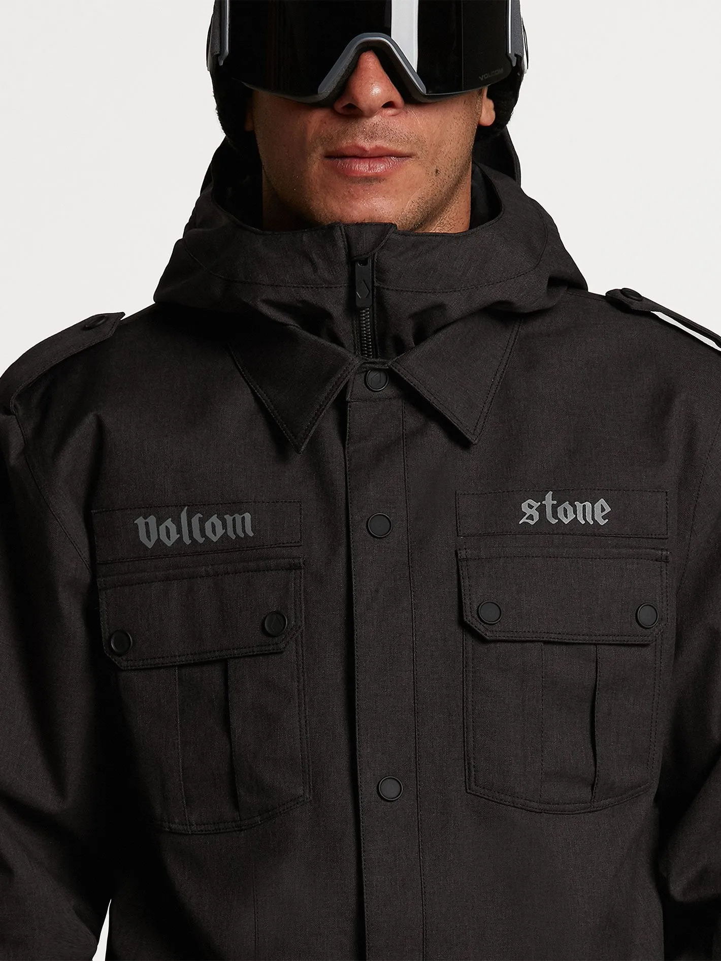 Creedle2Stone Jacket - Black Military