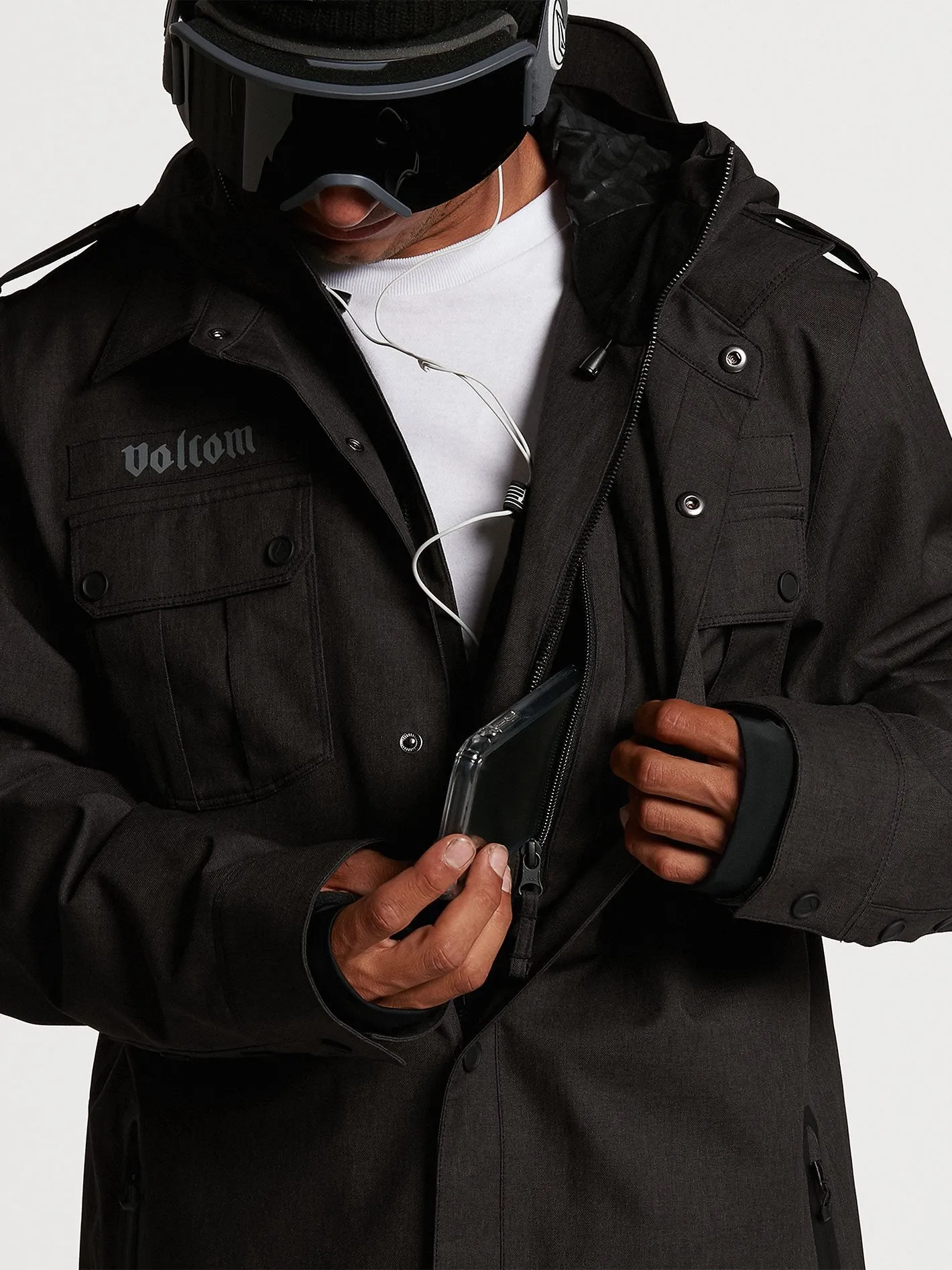 Creedle2Stone Jacket - Black Military