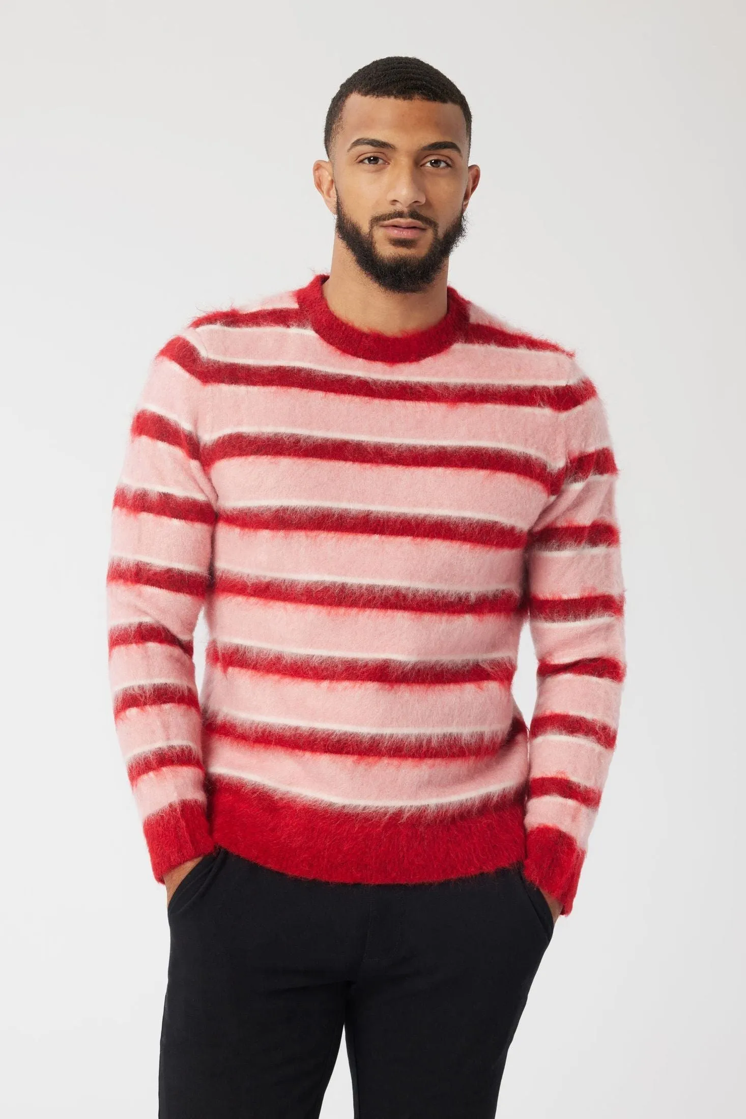 Crew Sweater | Brushed Mohair