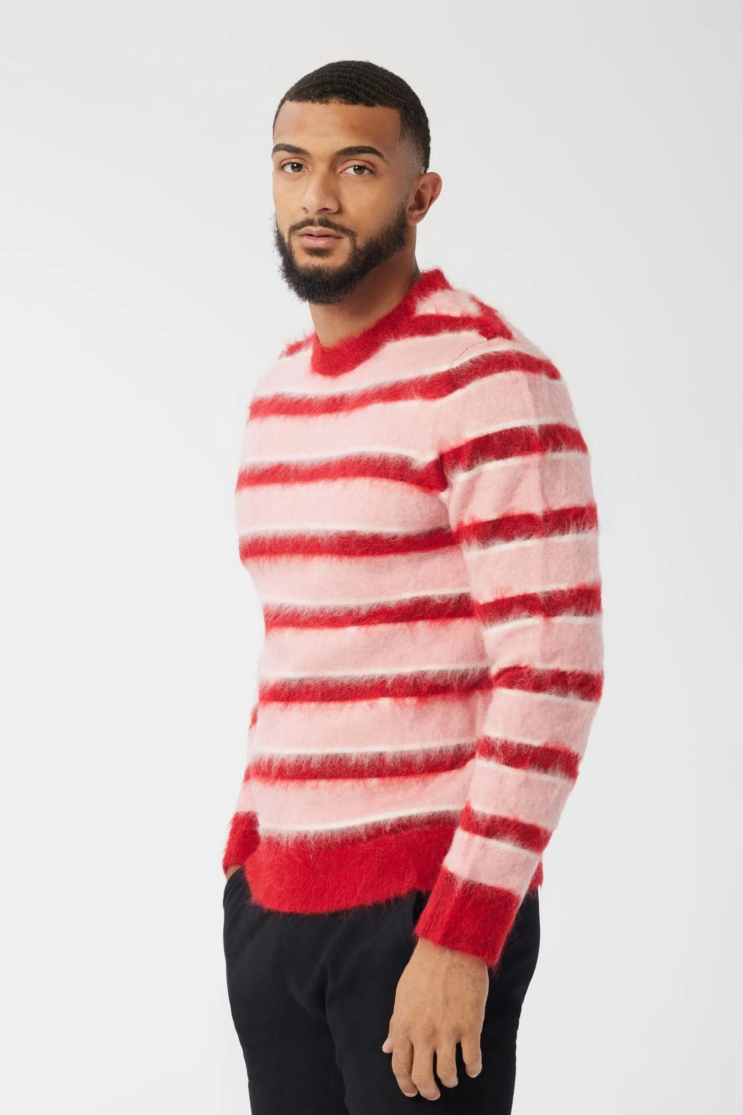 Crew Sweater | Brushed Mohair