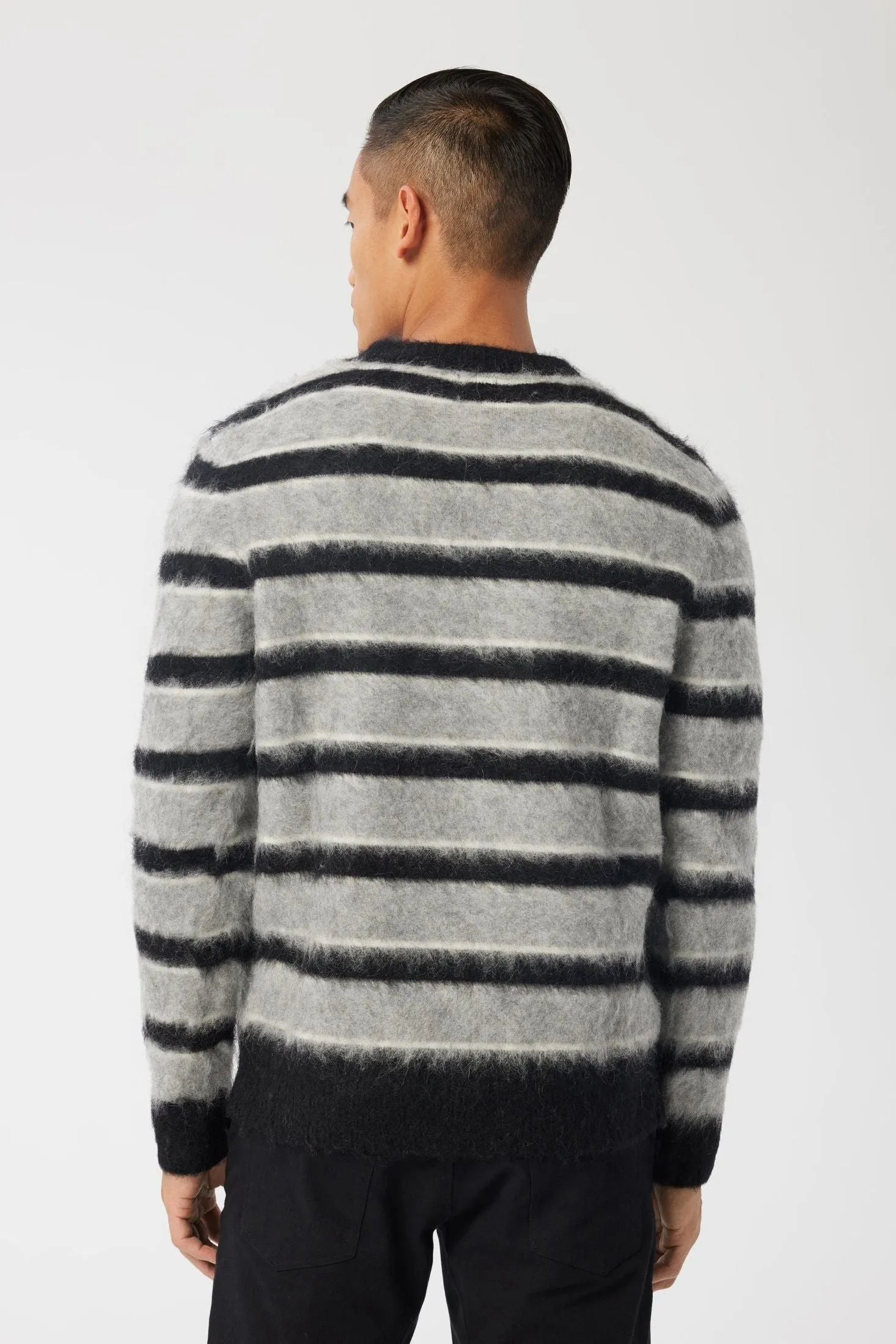 Crew Sweater | Brushed Mohair