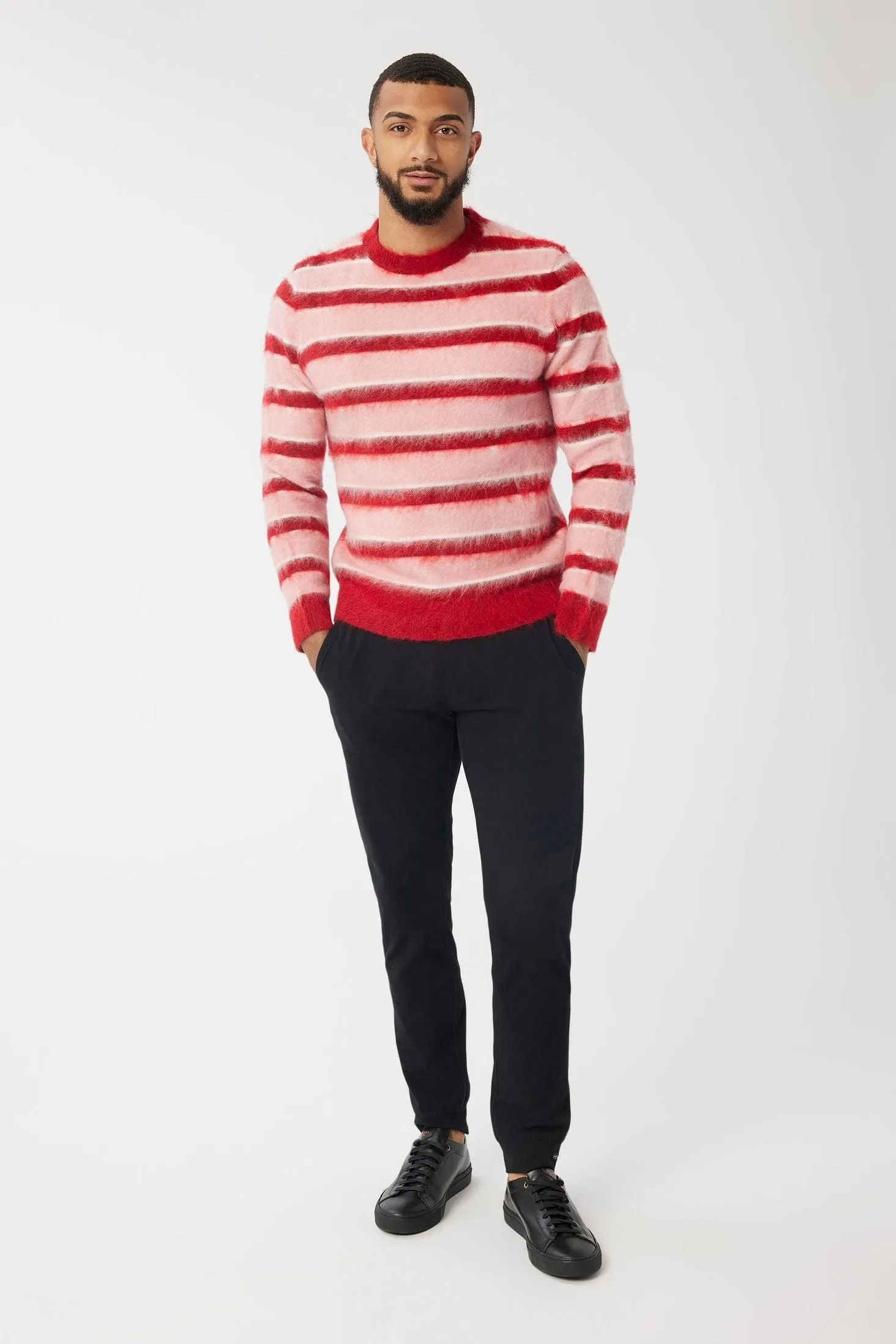 Crew Sweater | Brushed Mohair