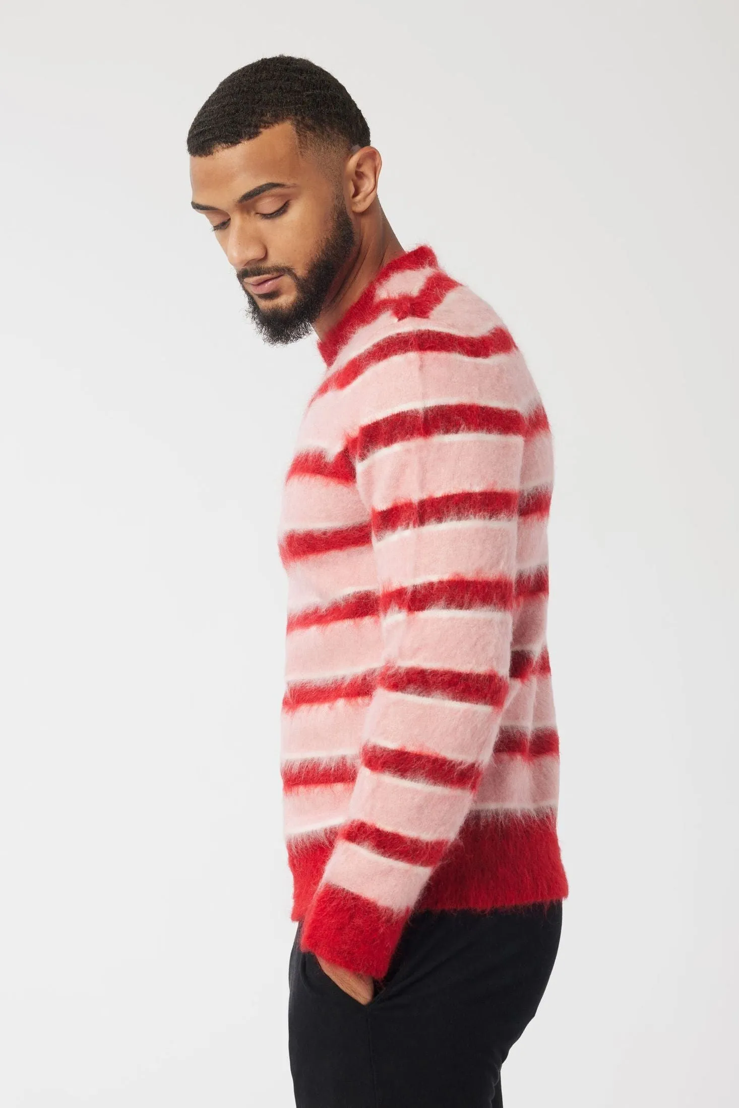 Crew Sweater | Brushed Mohair