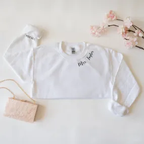 Custom Bridal Party Sweater