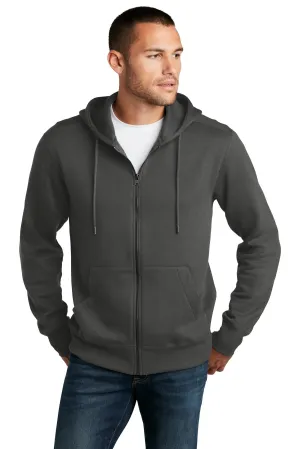 Custom Embroidered - District ® Perfect Weight ® Fleece Full-Zip Hoodie DT1103