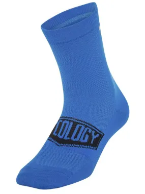 Cycology Reflective Logo Cycling Socks Blue