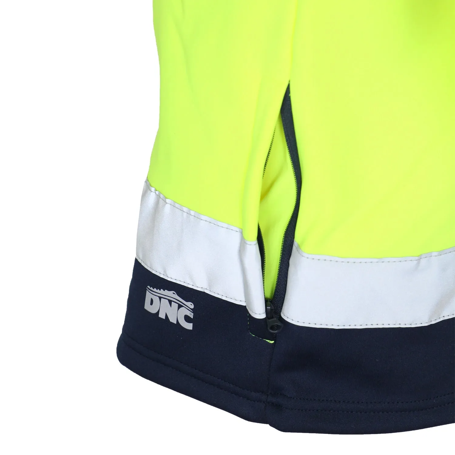 DNC Hi Vis CSR Taped Softshell Jacket (3523)